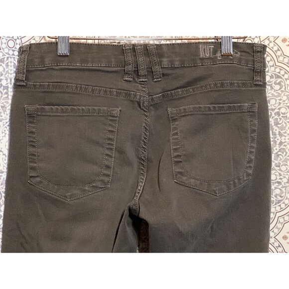 Kut From The Kloth Women’s Charcoal Gray Skinny Jeans – Size 6 - Picture 4 of 12